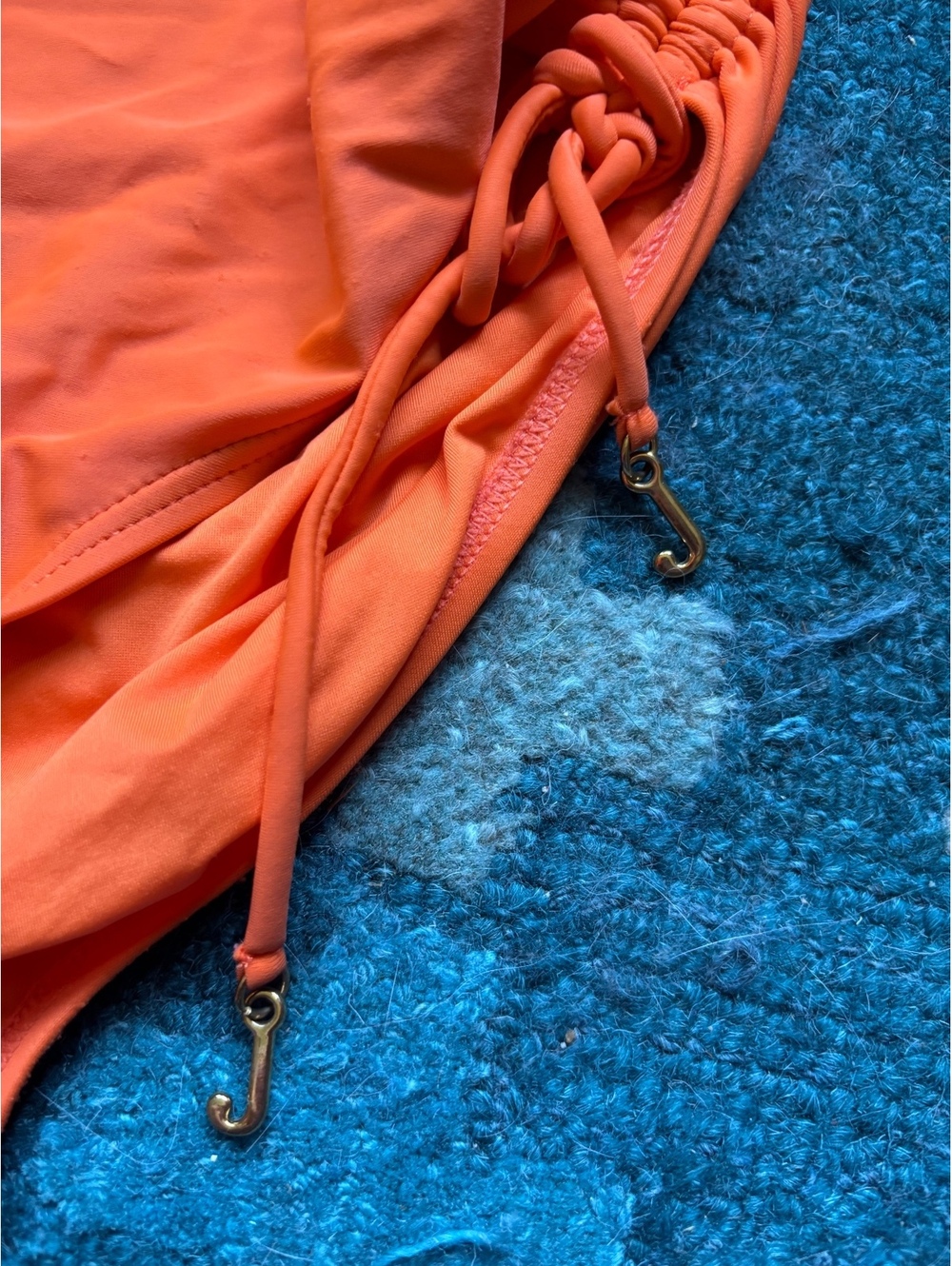 Vintage Y2K Juicy neon orange swimsuit - Picture 4 of 6